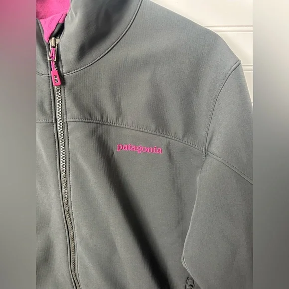 Patagonia Women’s Gray Soft-Shell Jacket Size XL - Picture 4 of 6